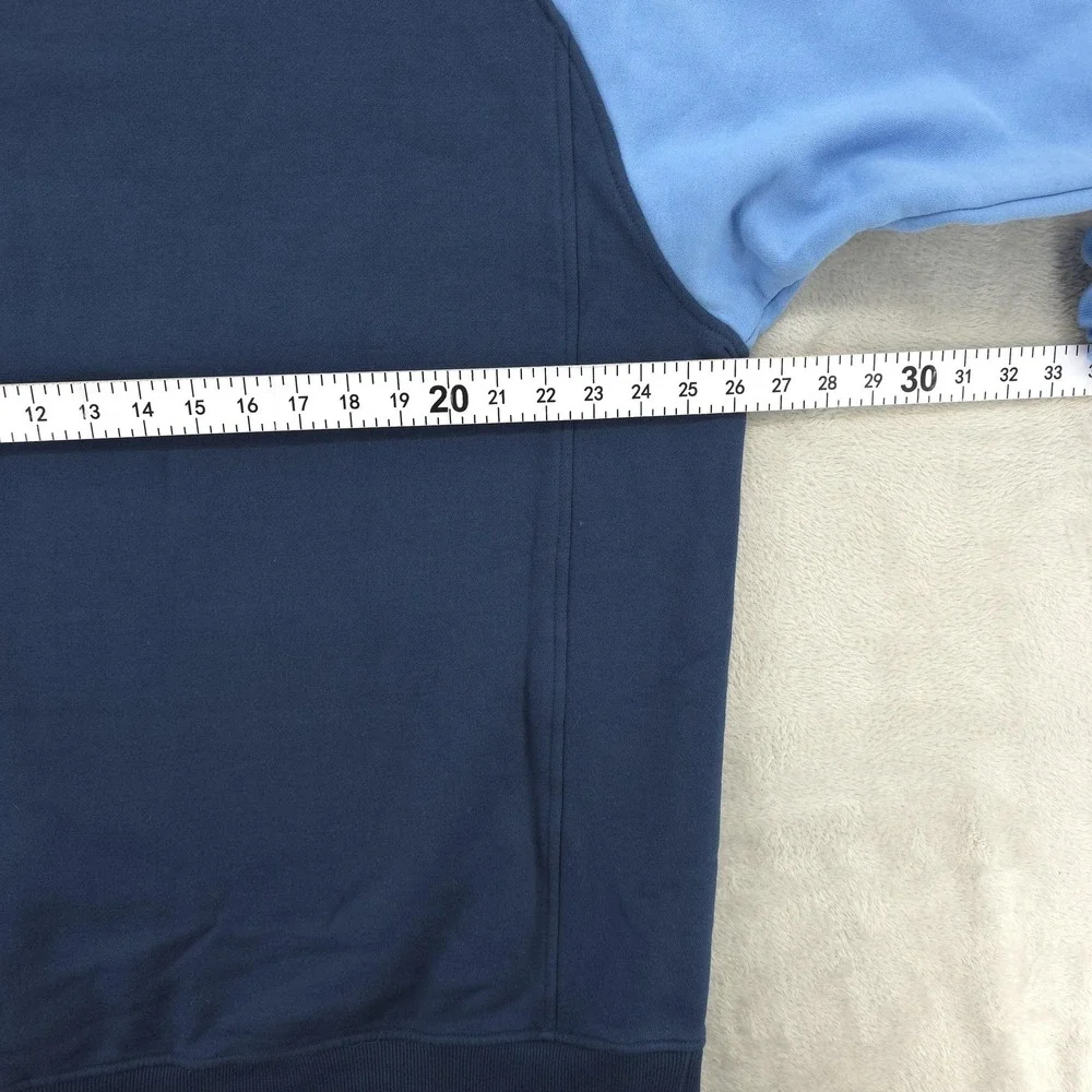 North Carolina Tar‎ Heels Hoodie Jordan Pullover Mens Large Blue NCAA Basketball
